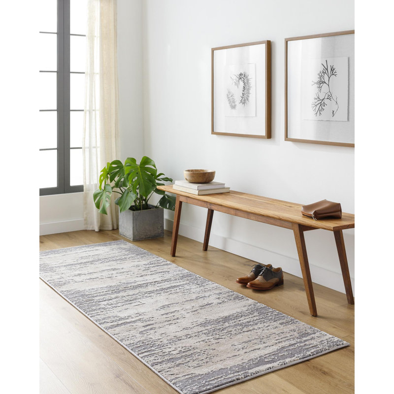 Bridgeton Abstract Indoor Rug, Runner 2'7" x 12'