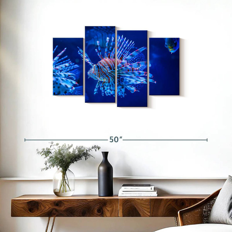 Brampt Aquarium Lionfish, 22" H x 36" W
