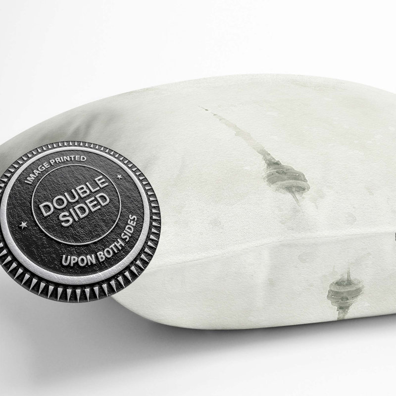 Square Throw Cushion, 40cm H x 40cm W x 15cm D