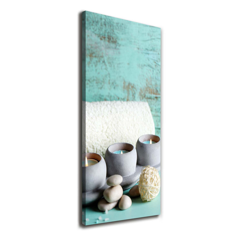 Candles - Wrapped Canvas Print