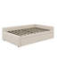 Lit de jour double rembourré en L avec lit gigogne escamotable double-30893122