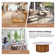 Randy 36"W Modern Natural Marble Coffee Table