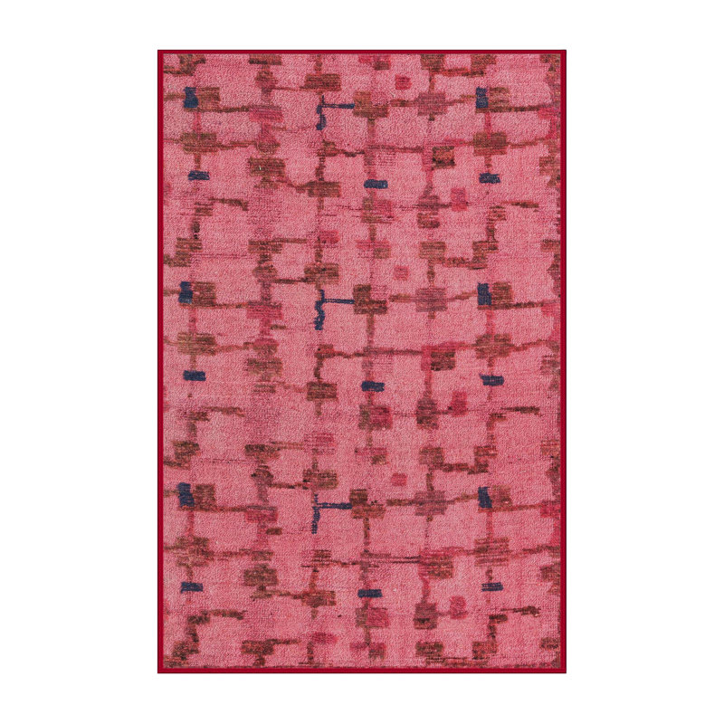 Abstract Indoor Rug, Rectangle 3' x 5'