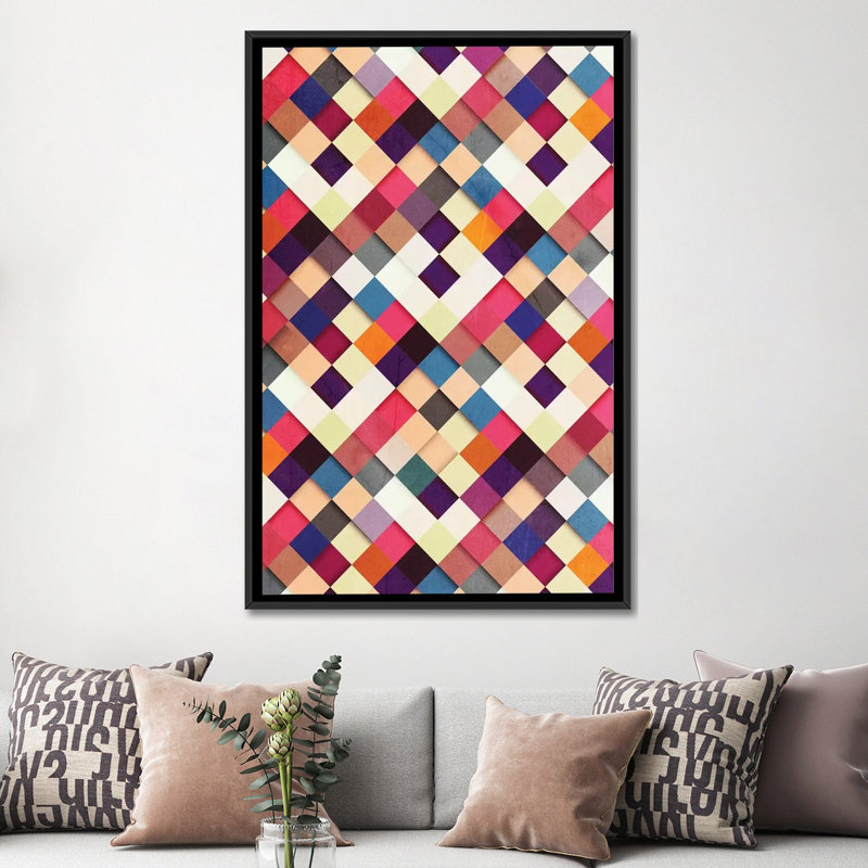 « pr00019015 » par danny fabrice, reproduction d’art sur toile tendue, H 26 po x l 18 po x P 1,5 po, Toile avec cadre noir