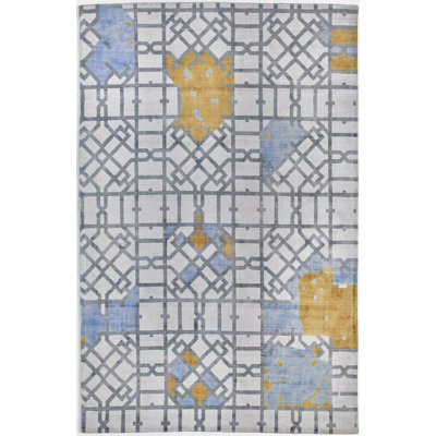 Mantador Abstract Flat Weave Area Rug