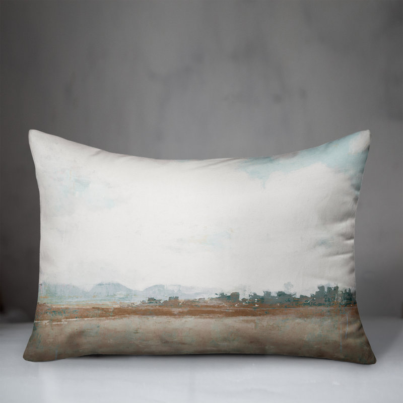 Housse de coussin rectangulaire douce et insert