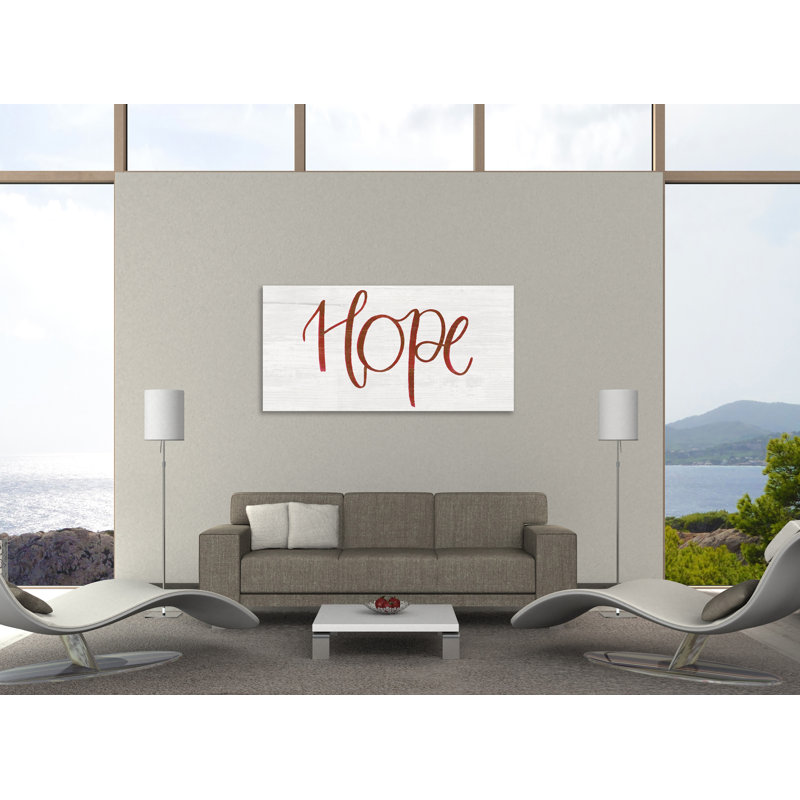 «Hope», toile tendue par Jenaya Jackson, H 30 po x l 60 po x P 1,5 po