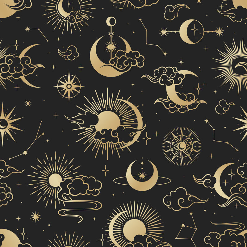 Murale astronomie Horowitz, H 108 po x l 48 po
