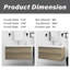 Meuble-lavabo flottant 42 po avec lavabo-1048626902