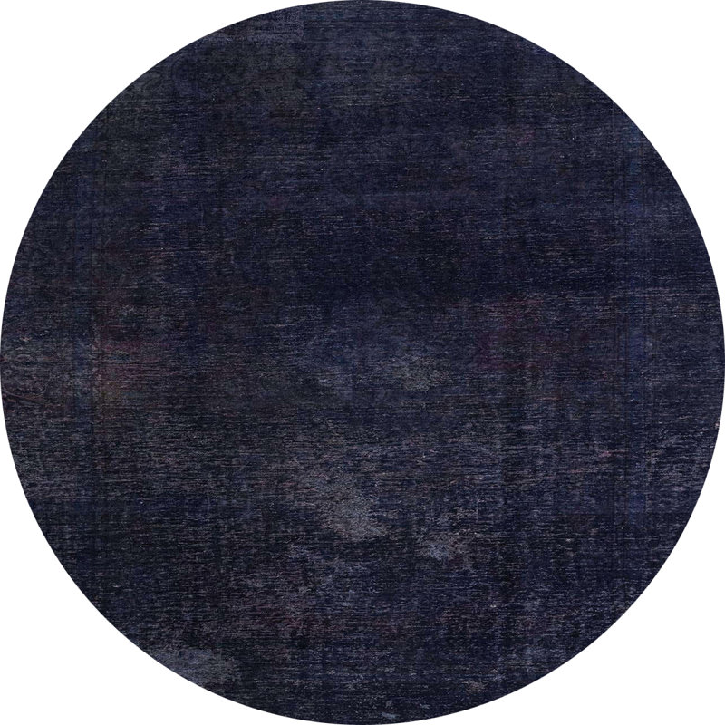 Tapis abstrait moderne 2447, Rond 7 pi