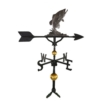 Deluxe Bass Weathervane