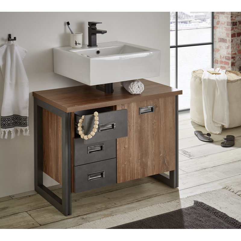 Kennemer Vanity & Mirror Set