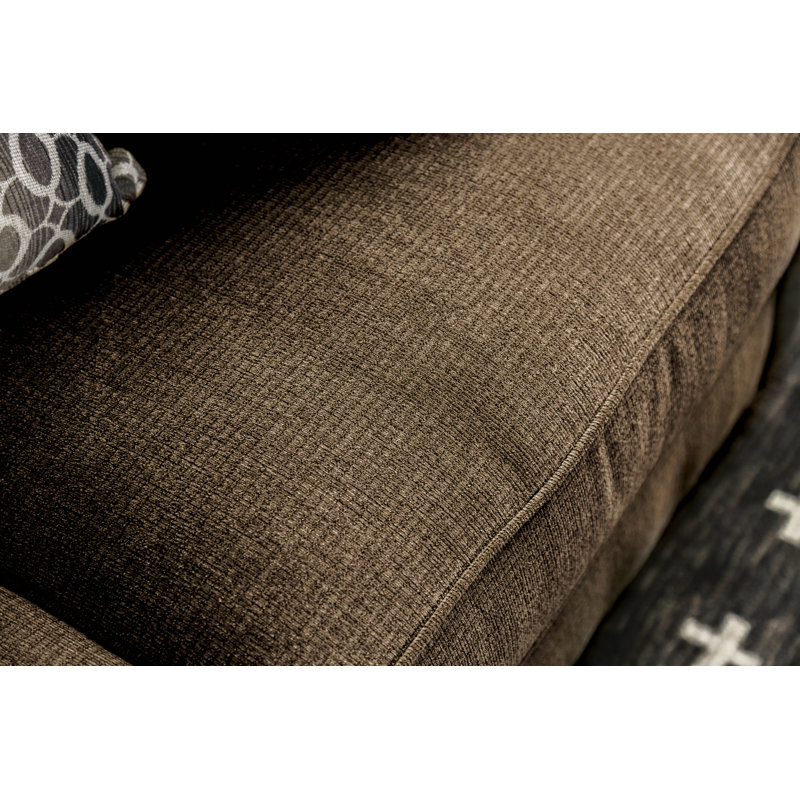 Causeuse Amarylis, Marron foncé