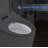 Smart Bidet Toilet Seat with Side Knob - Adjustable Heated Seat, Water Temp & Pressure Control, Portable Bidet with Auto Nozzle Cleaning & Night Light