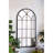 34X65.5" Arched Mirror With Black And Gold Pattern, Adding Character To Bedroom Living Room Full - Length Design, Ideal For Areas Decor, Dimension Ensembles