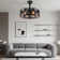 Industrial Wind Variable Frequency Ceiling Fan Light Six-speed Six-speed Silent Fan With Remote Control Including Light Bulb