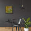 Art mural en verre épique «Exotic Garden 3» par Chariklia Zarris, 24 po x 24 po-1807961714