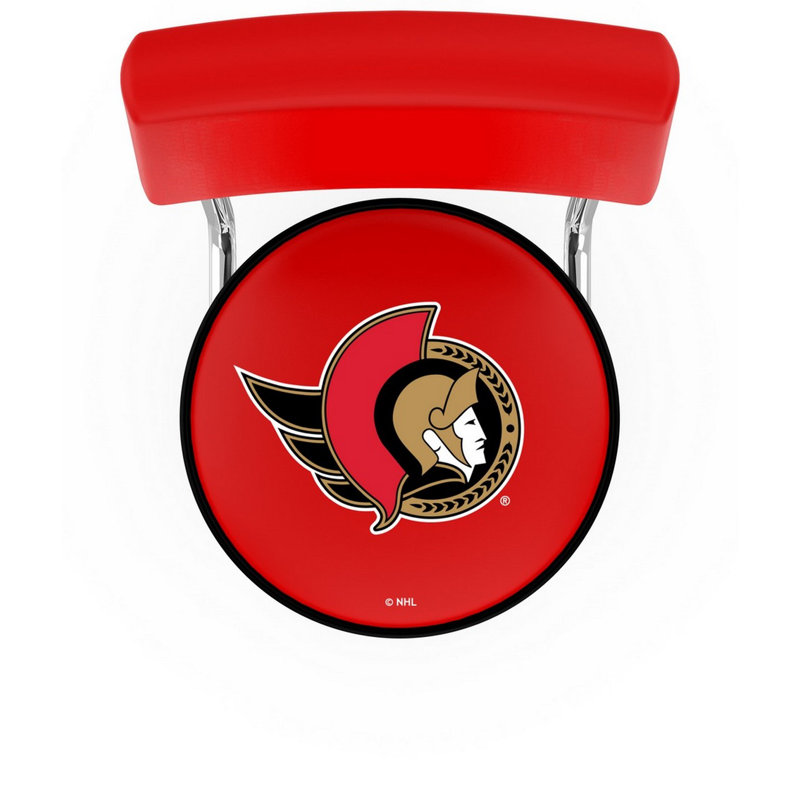 Tabouret de comptoir pivotant 25 po NHL, Ottawa Senators