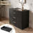 Garuda 22.04'' W Particle Board / Chipboard Nightstand