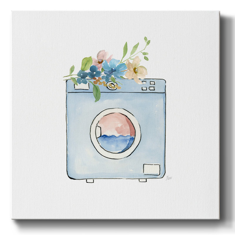 " Laundry Washer ", 24" H x 24" W x 1.5" D