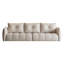 Canapé modulaire 106,3 "en microfibre beige