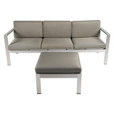 Cleste 79.13'' Aluminum Outdoor Patio Sectional Set