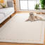 Tapis de couleur unie en coton touffeté à la main Talena-2115694415