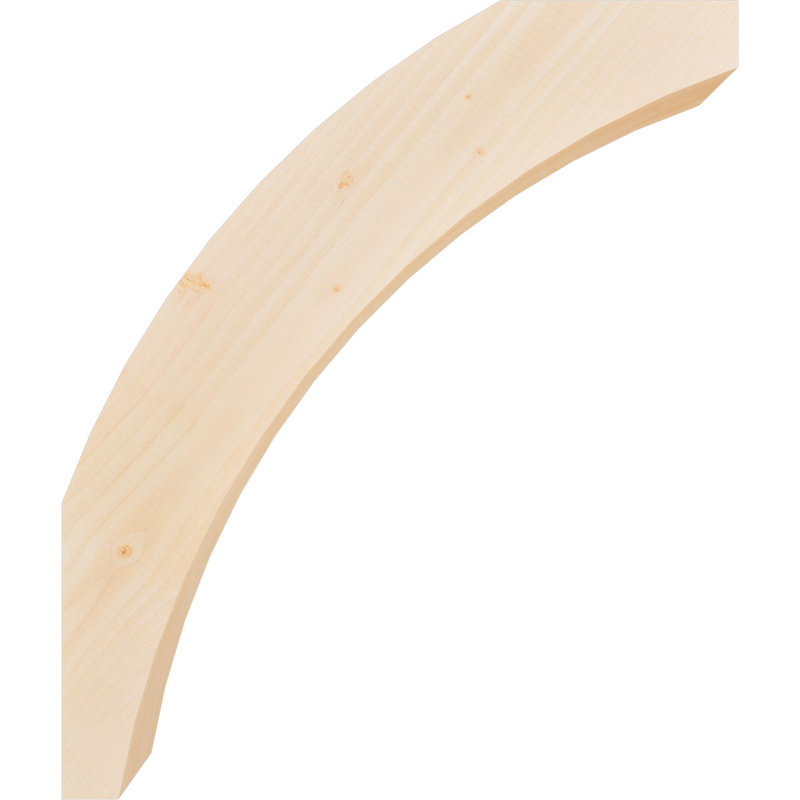 Genouillère Thorton, Sapin Douglas de 3 1/2 po (lisse), 22 po X P 26 po H