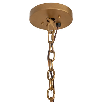 54" Wide Atom Enerjisi 12 Light Chandelier