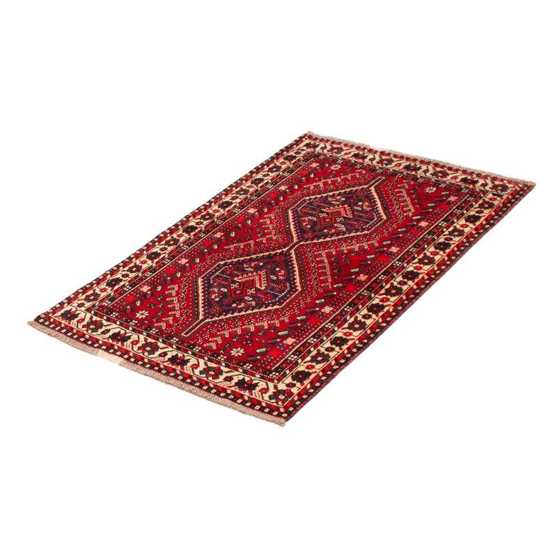 Tapis rouge Melis 3 pi 5 po x 5 pi 1 po