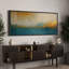 Grande impression sur toile encadrée, impression de paysage abstrait pour la décoration intérieure moderne-118736949-118736950