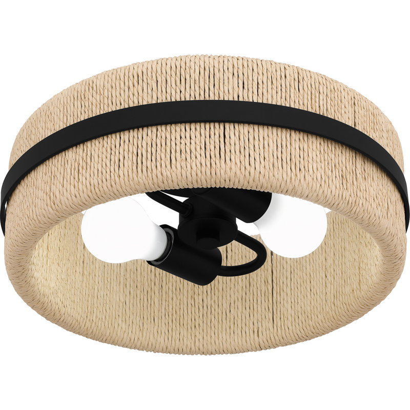 Plafonnier encastré 2 lumières Brasuell