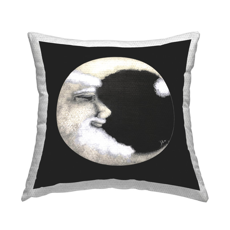 Coussin d'extérieur détaillé à motif de lune détaillé par Julie Norkus