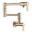 KRAUS Oletto Wall Mount Pot Filler Kitchen Faucet With Retractable Arm In Spot-Free Antique Champagne Bronze-118691267