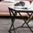 Hexagonal Coffee Table, Cocktail Table, Marble Top With Steel Frame, White