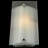 Metro Fusion Flush Mounted Sconce