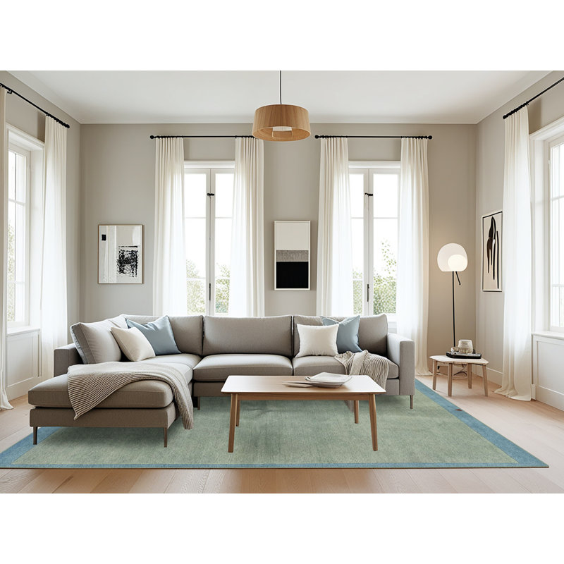 Tapis abstrait moderne 3064, Rectangle 8 pi x 10 pi
