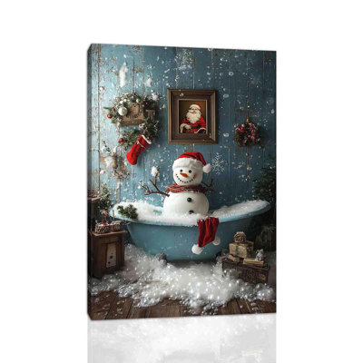 Decki 1 Piece Wrapped Canvas Wall Art
