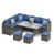 Gray Frame/Blue Cushion is out of stock
