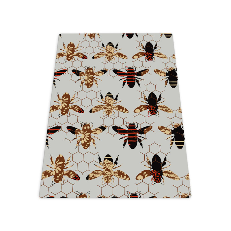 Naava Hard Floor Rectangular Chair Mat, 70 x 100cm