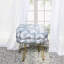 Repose-pieds carré en velours de 16 po de largeur-84924229
