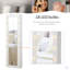 Armoire murale / au-dessus de la porte avec miroir et 18 lumières DEL
