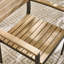 Aarnoud 6 Seater Wooden Garden Extendable Dining Table And Chairs Set - Outdoor Patio Dining Set
