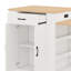 Console multi-fonctions extensible avec tiroirs, armoire et tablettes pour la salle à manger et le salon