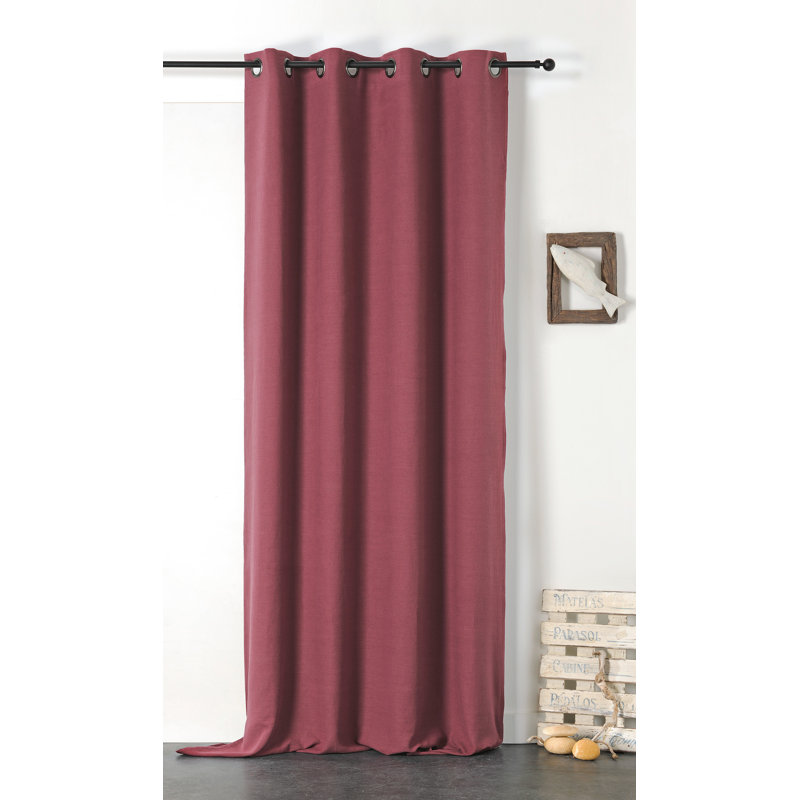 Gotlind Room Darkening Curtain, Purple