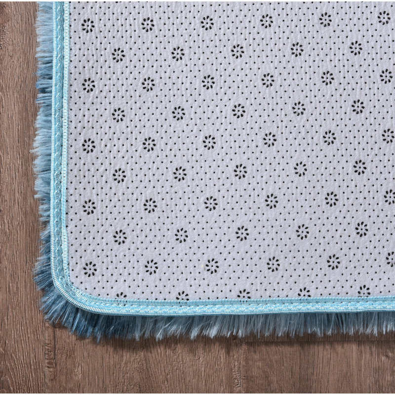 Tapis d'intérieur à poils longs Lily-Beau, Rectangle 6 pi 6 po x 10 pi