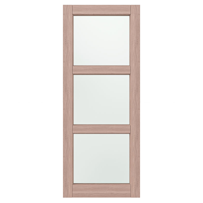 Porte intérieure à lattes en bois massif 30 po x 80 po, 30*80