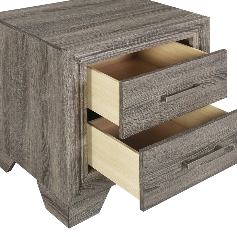 Table de chevet 2 tiroirs Funston