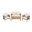 Harrill Outdoor 4-Piece Conversation Set With Cushions-1555850225