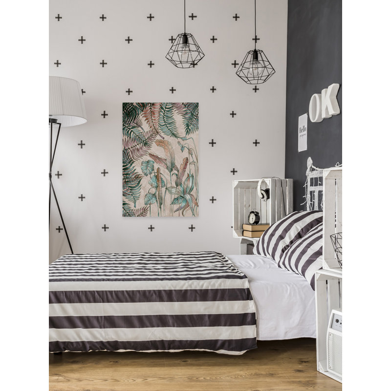 1 Piece Wrapped Canvas Wall Art, 38cm H x 25cm W